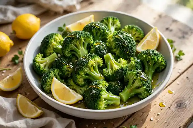 Steamed broccoli bowl