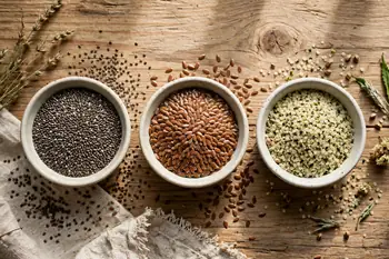 Chia seeds nutrition comparison