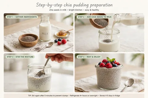 Chia seeds nutrition pudding