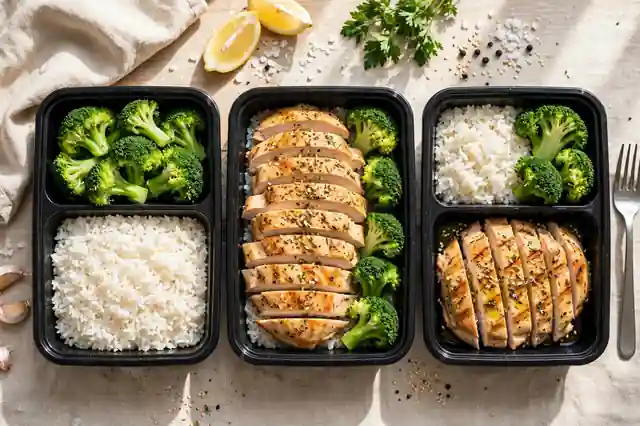 Chicken meal prep containers