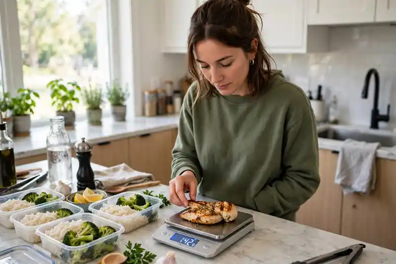 Meal prep food scale