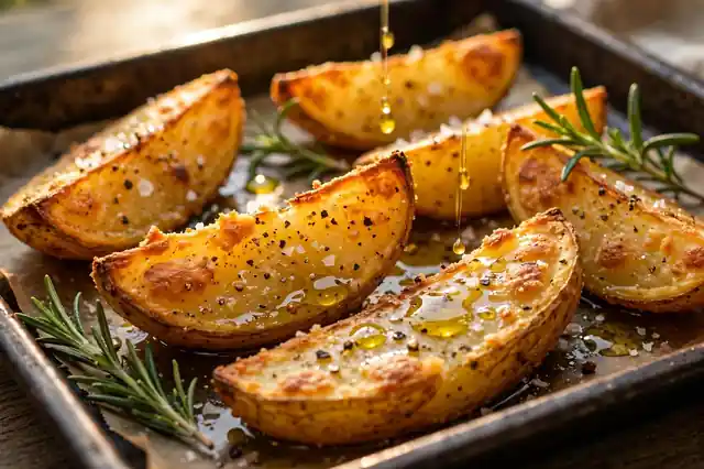 Potato Nutrition 3 Roasted potato wedges