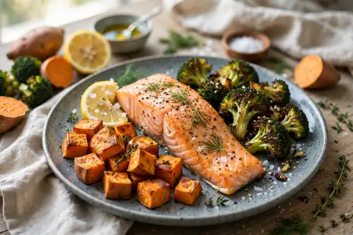 Salmon protein meal