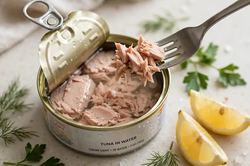 Tuna can lemon