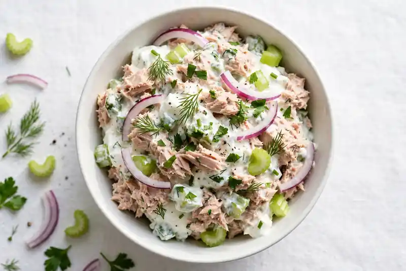 Tuna salad bowl