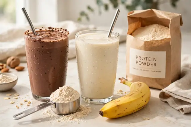 Whey protein shakes
